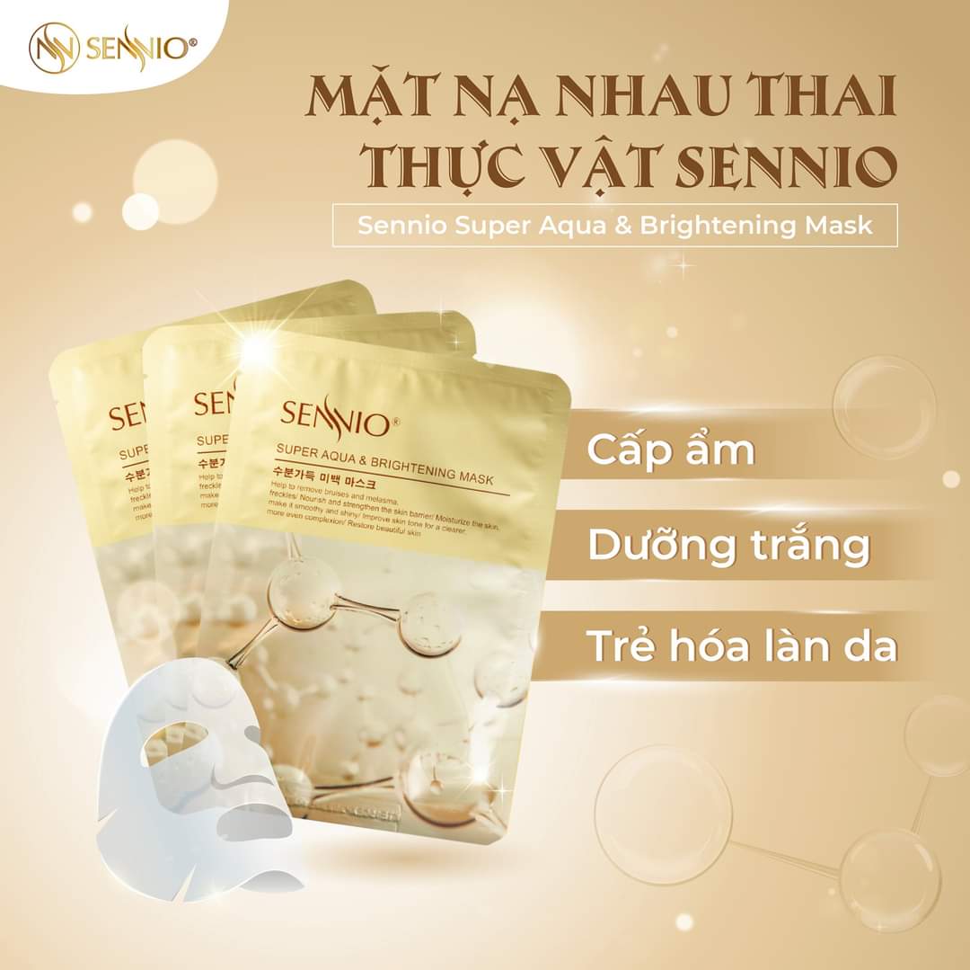 MẶT NẠ NHAU THAI THỰC VẬT SENNIO