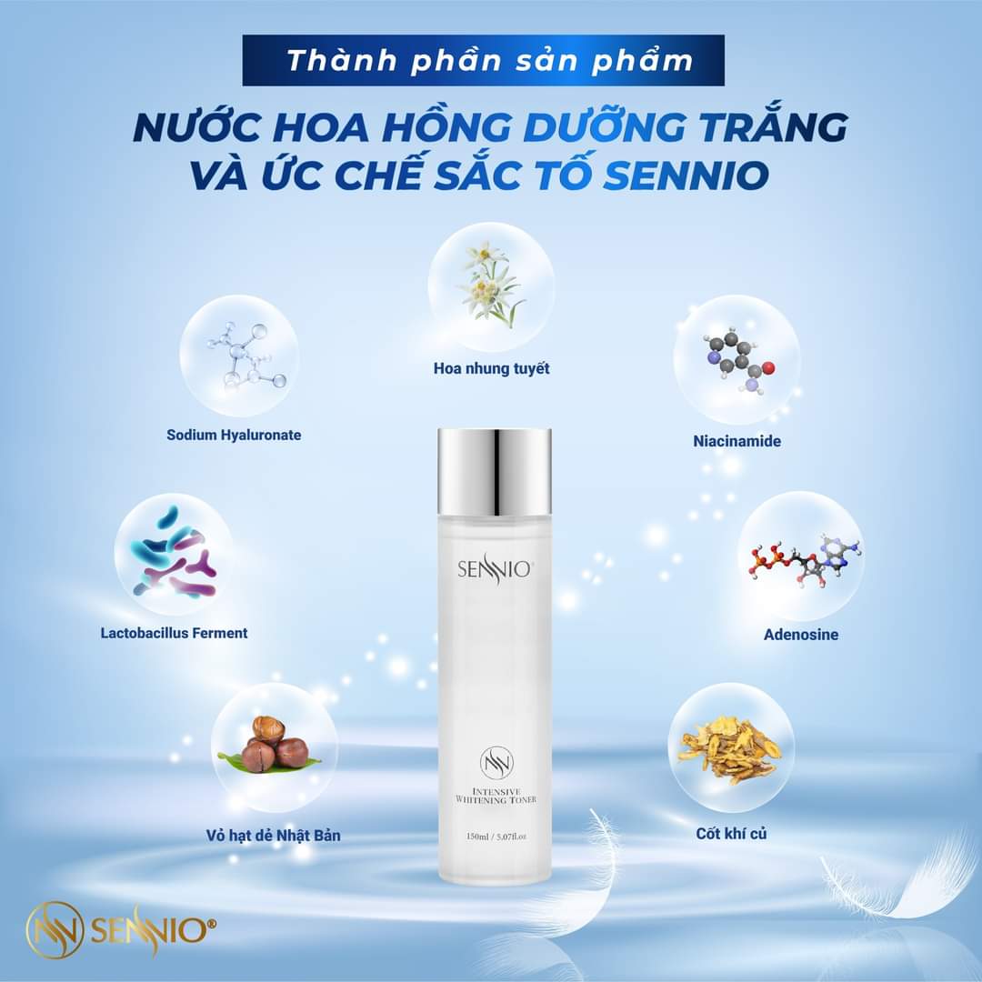 NƯỚC HOA HỒNG DƯỠNG TRẮNG VÀ ỨC CHẾ SẮC TỐ