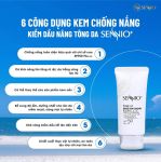 KEM CHỐNG NẮNG KIỀM DẦU NÂNG TÔNG DA SENNIO